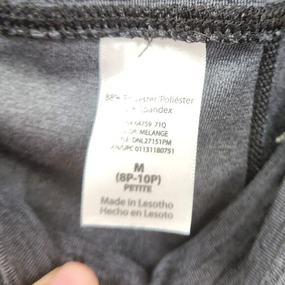 Danskin Now Heathered Gray Workout Pants Womens Size Medium M Active Athletic - Picture 3 of 5